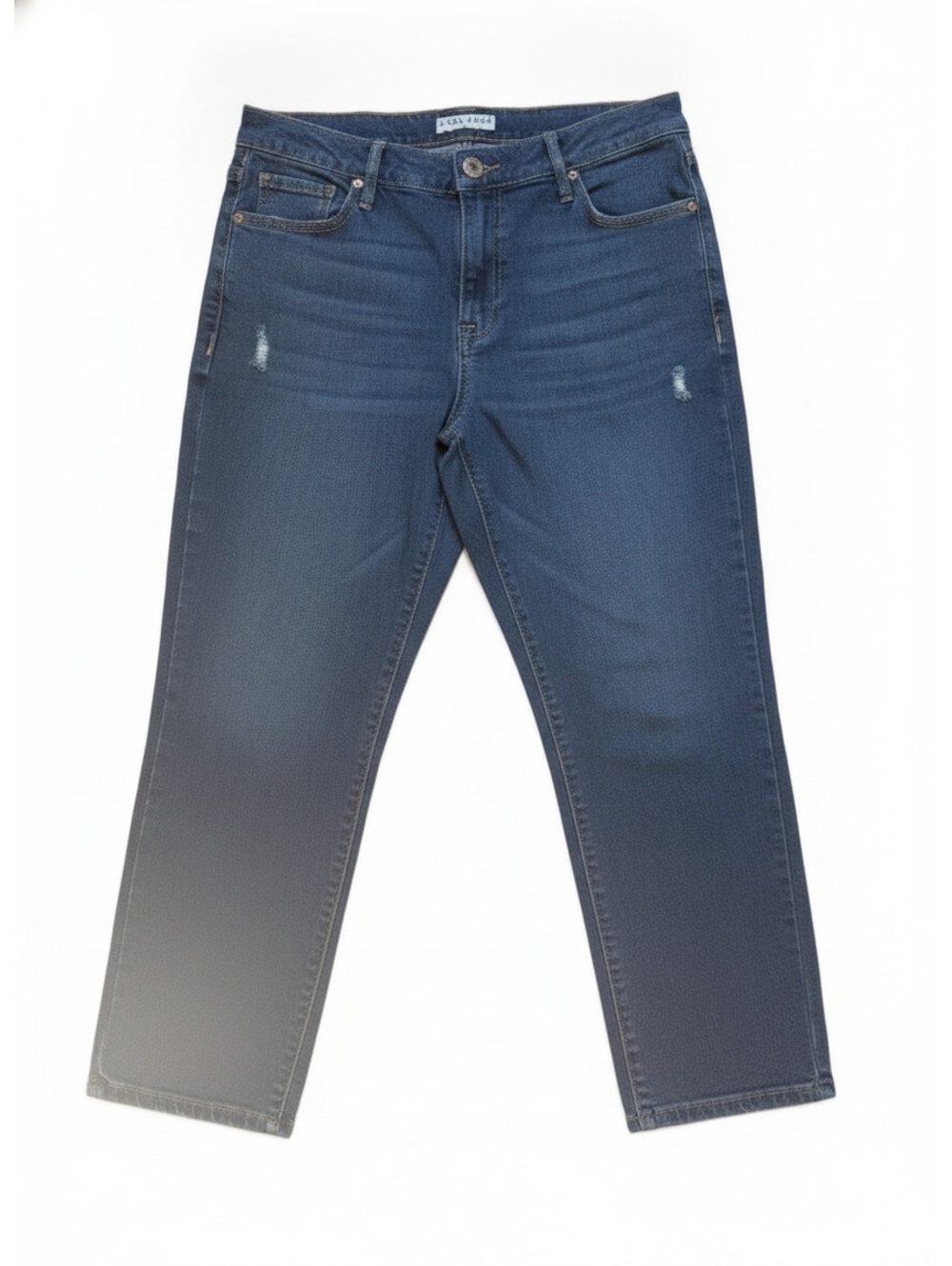 Knox Rose Women's Size 14 Blue Denim Jeans with Side Embroidery